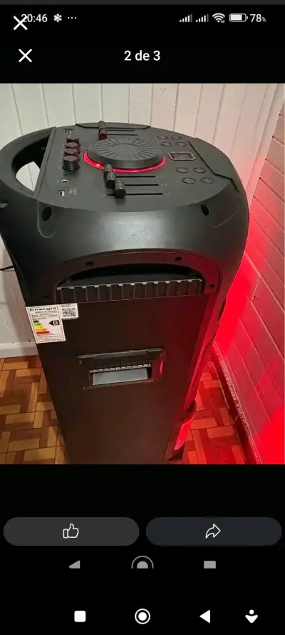 Parlante activo Master-G 12000W - miniatura 2