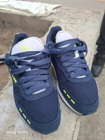 Zapatillas Puma azul talla 35.5 - miniatura 2