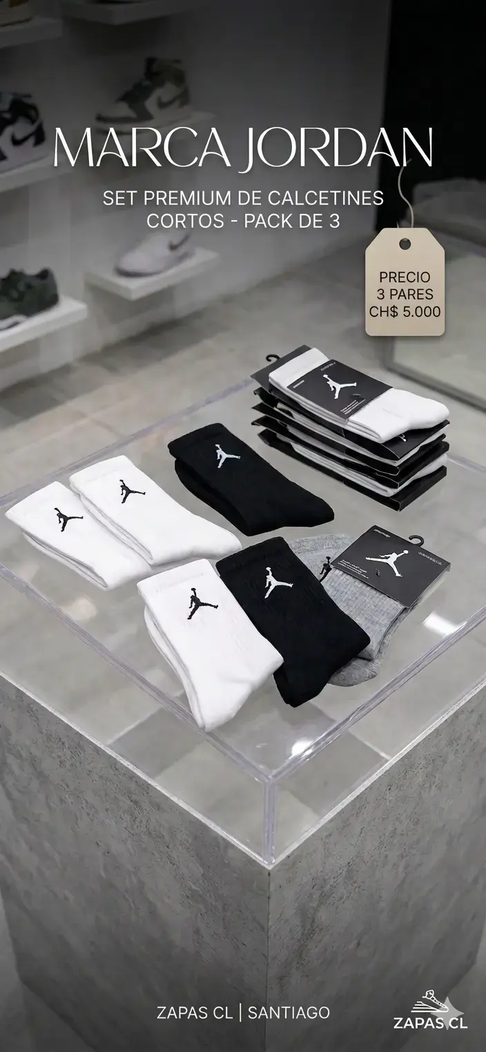Pack calcetines cortos Jordan - 1
