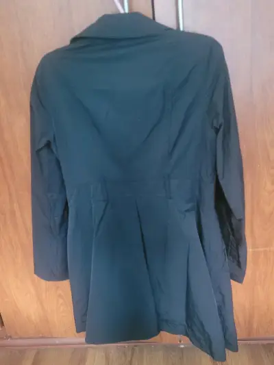 Trench negro mujer - miniatura 3