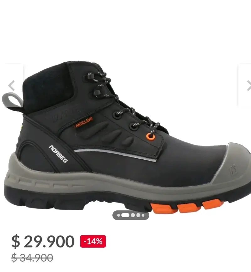 Botas de seguridad negras n⁰ 39 - 1