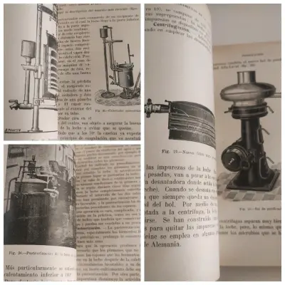 Antiguo libro "Lechería" de Carlos Martín año 1929 - miniatura 2