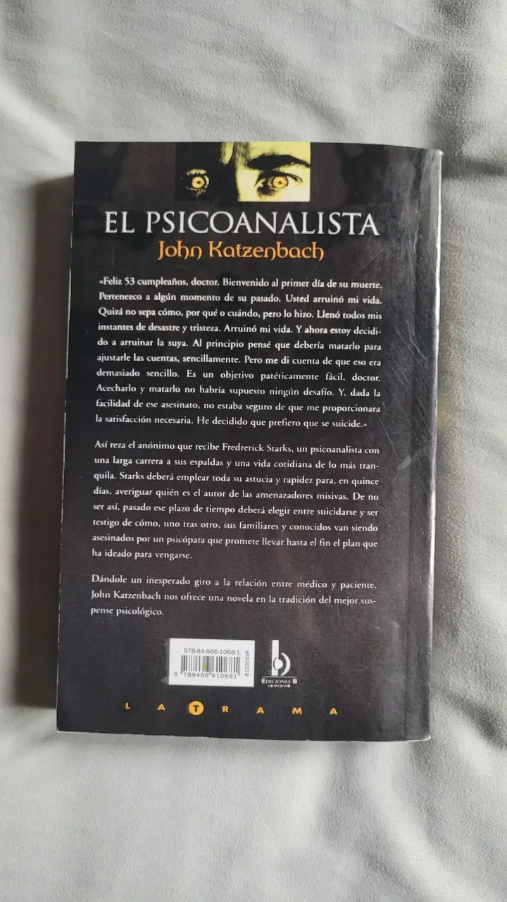 Libro El Psicoanalista - 2