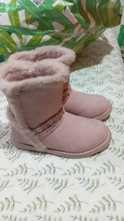 Botas Limonads rosa con forro interior - miniatura 3