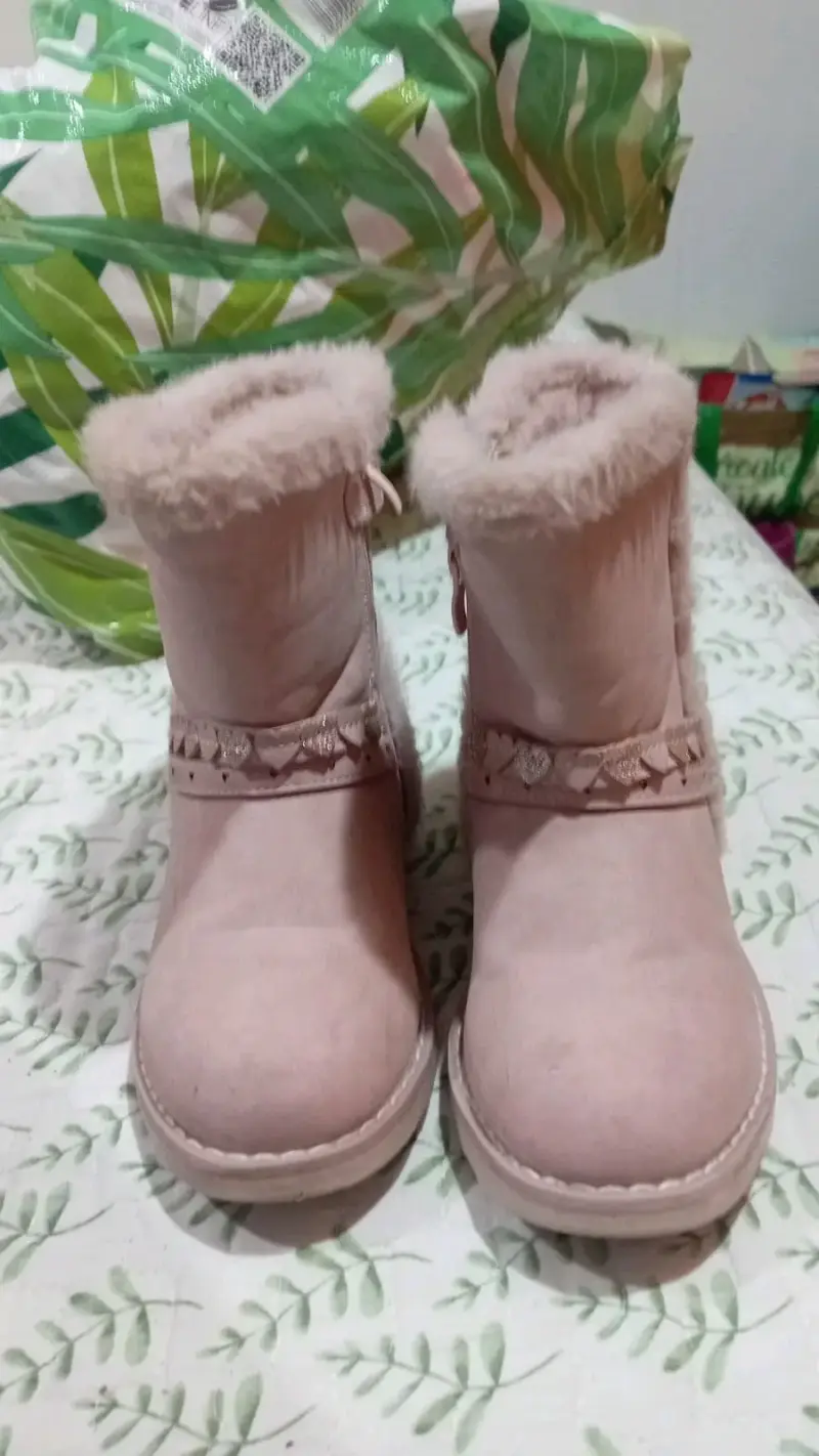Botas Limonads rosa con forro interior - 6