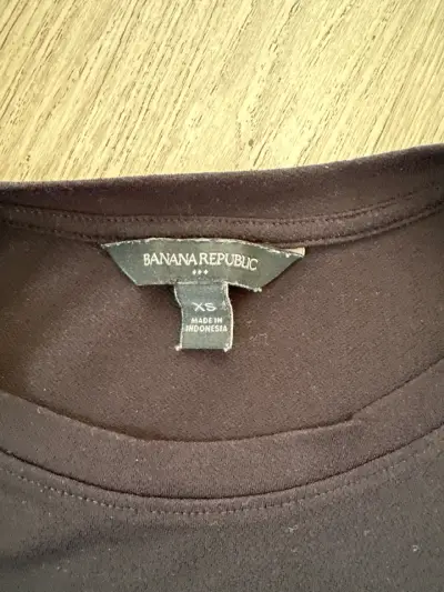 Polera negra manga  XS - miniatura 2