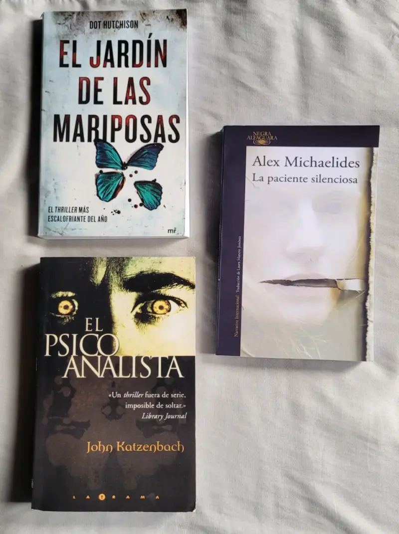 Packs de 3 thrillers en español - 1