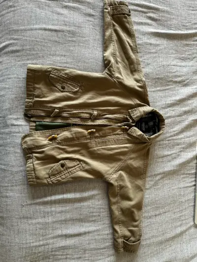 Chaqueta niño OshKosh caqui talla 5 - miniatura 5