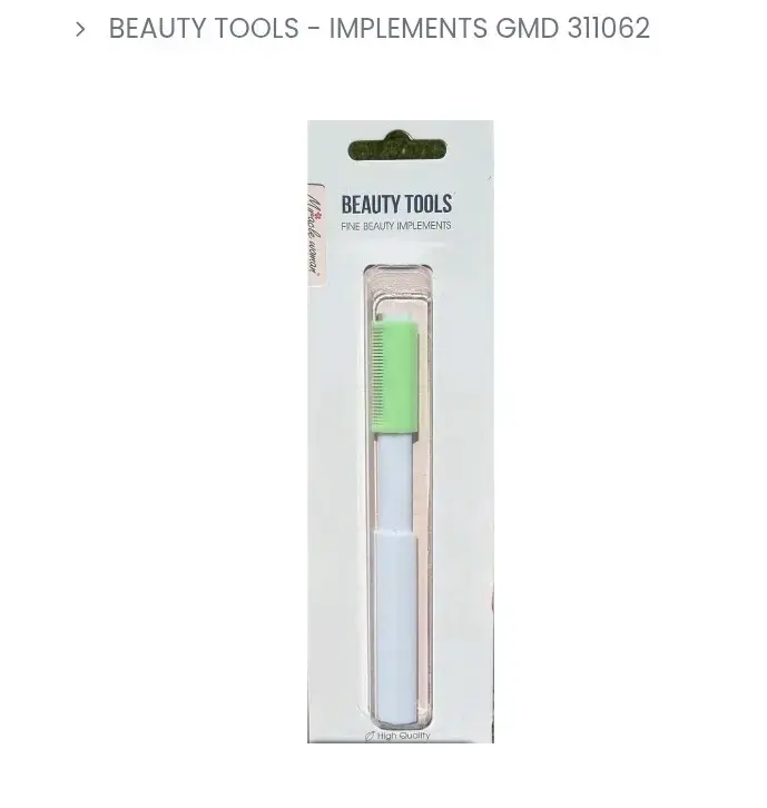 Perfiladora de cejas belleza verde