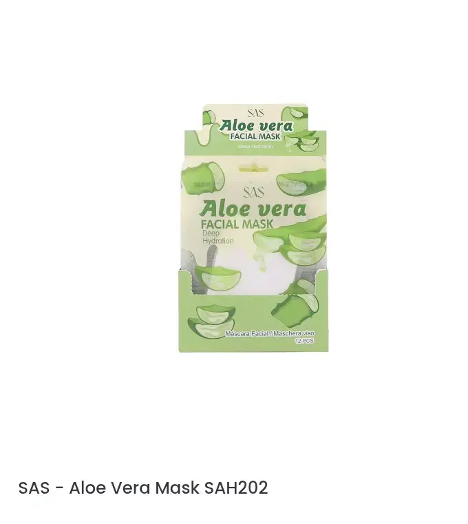 Mascarilla facial Aloe Vera SAS