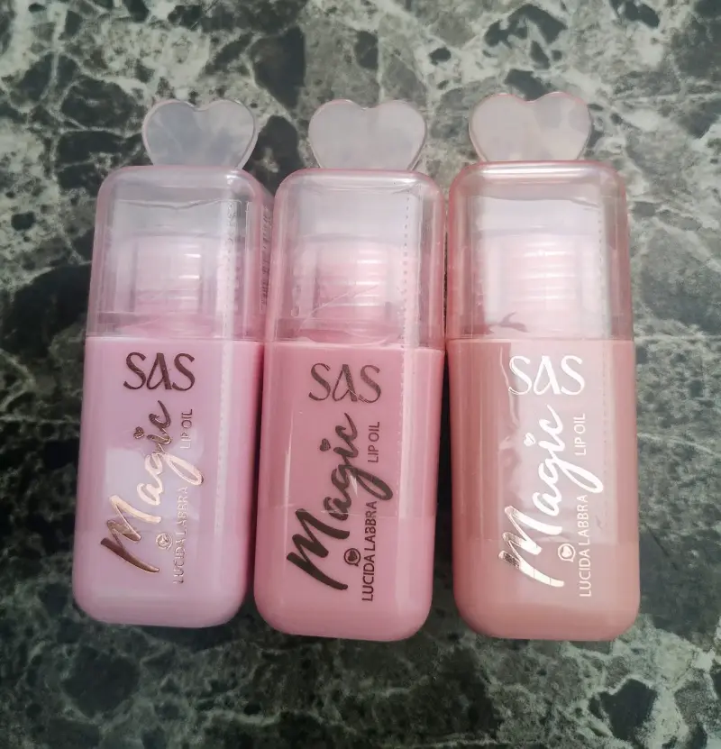 Trío de aceites labiales SAS