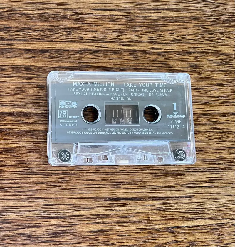 Cassette Max A Million - Take Your Time - 1