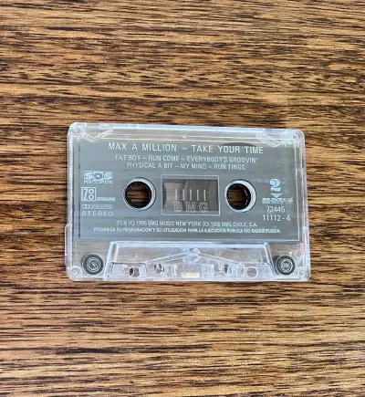 Cassette Max A Million - Take Your Time - miniatura 2