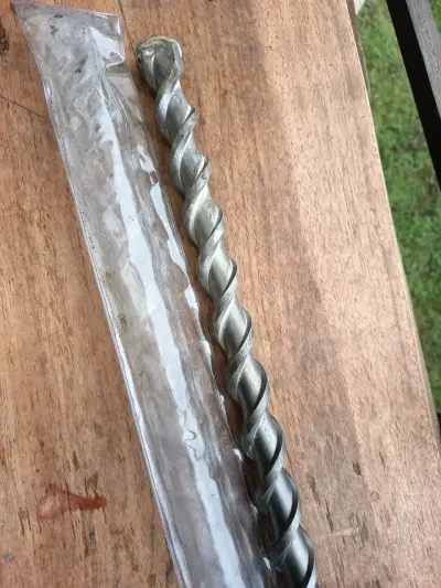 Broca para concreto usada una vez 28mm - miniatura 5