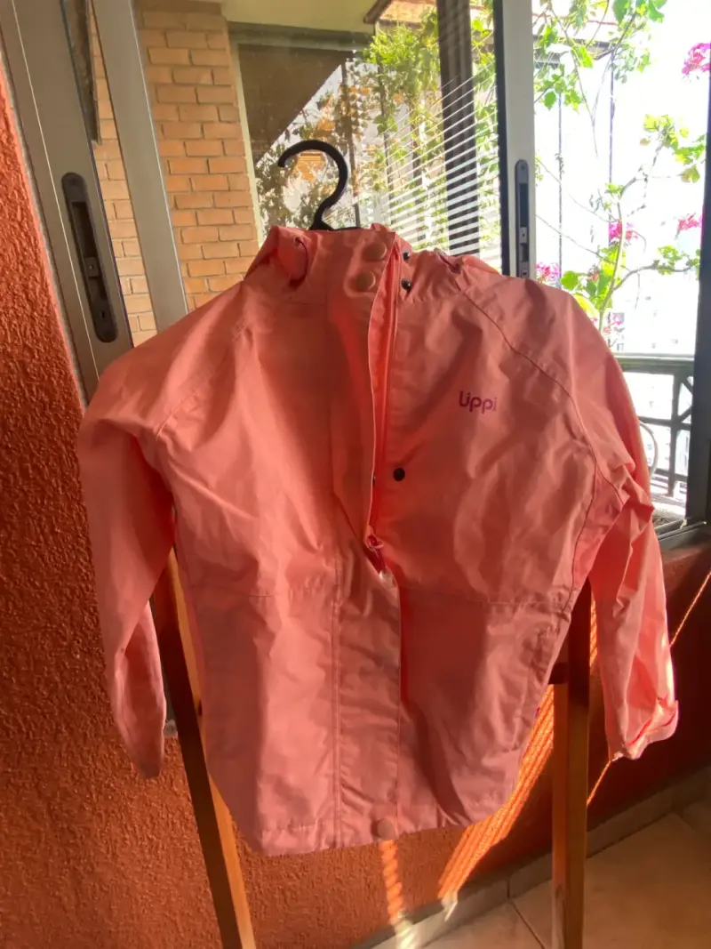 Chaqueta cortaviento rosa lippi t8 - 1
