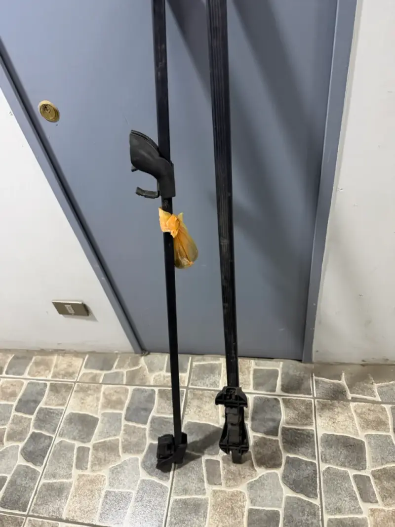 Baúl de techo Alpinblau negro - 5
