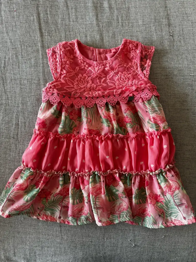 Vestido de niña Limonada talla 12 meses - 1