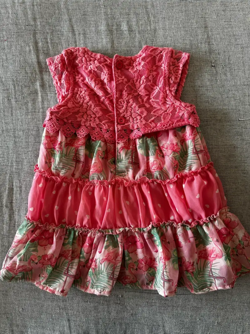 Vestido de niña Limonada talla 12 meses - 3