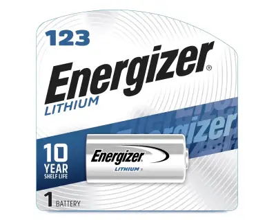 Batería de litio Energizer 123 - miniatura 1