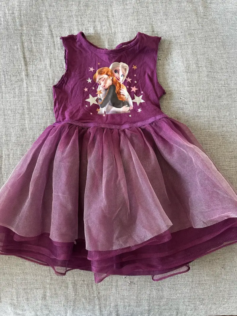Polera infantil Frozen y vestido - 2
