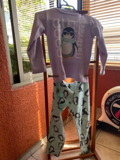 Pijama infantil de pingüino t8 - miniatura 1