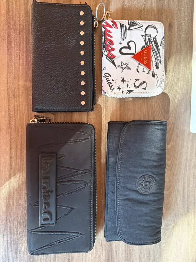 Set de billeteras varias marcas - 1