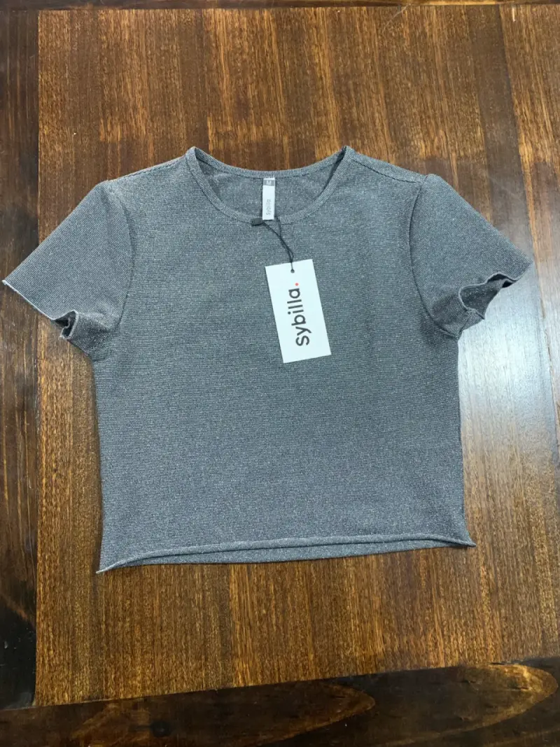 Polera gris Sybilla nueva - 2
