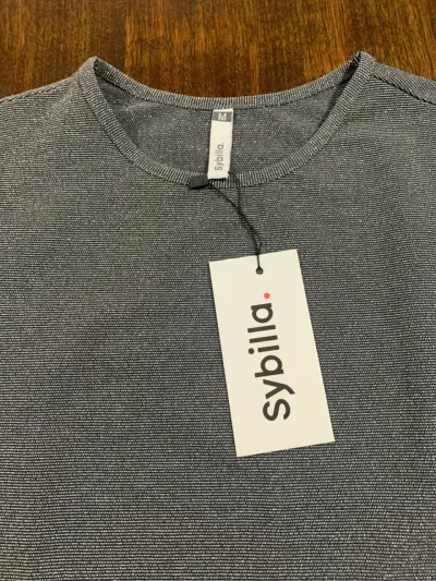 Polera gris Sybilla nueva - miniatura 3
