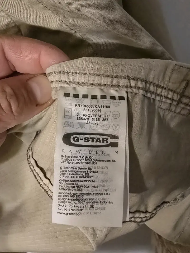 Chaqueta beige G-Star Raw - 5