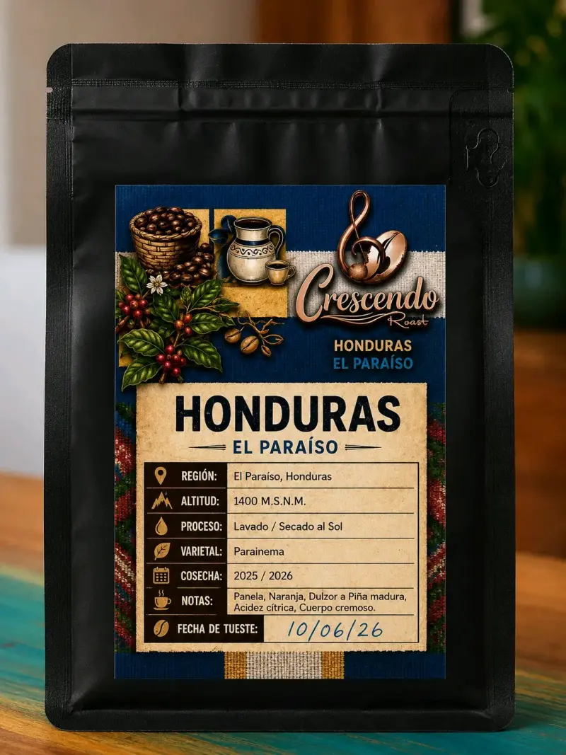 Café Crescendo Honduras El Paraíso 250gr - 1