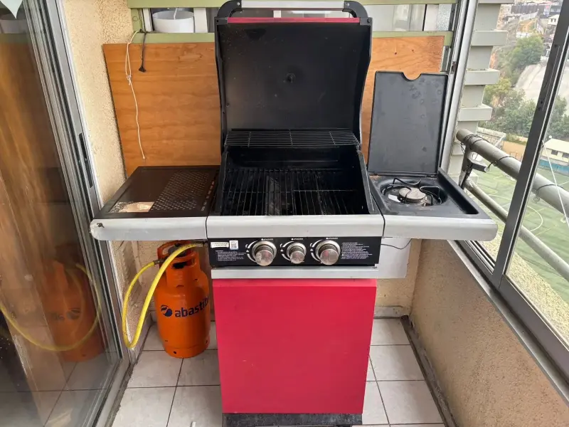 Parrilla a gas Mr. Beef (incluido tubo de gas) - 2