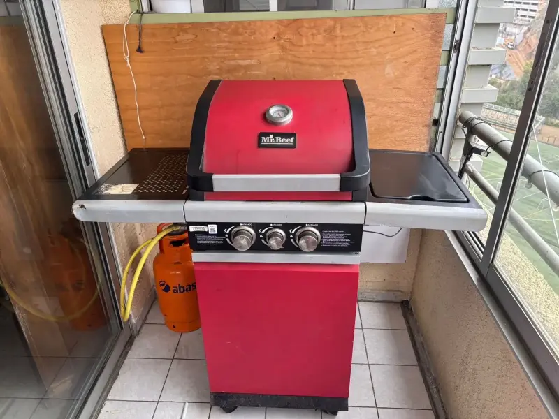 Parrilla a gas Mr. Beef (incluido tubo de gas) - 5