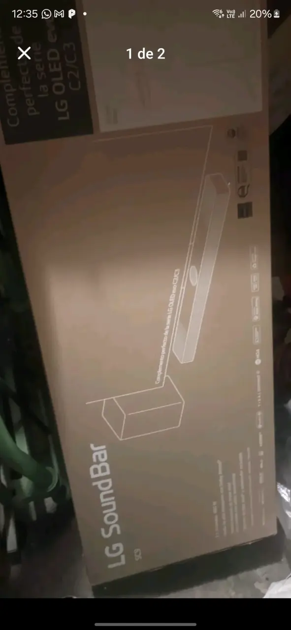Barra de sonido LG SC9S