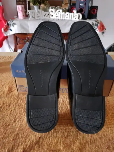 Zapatos de vestir negros Guante - miniatura 3