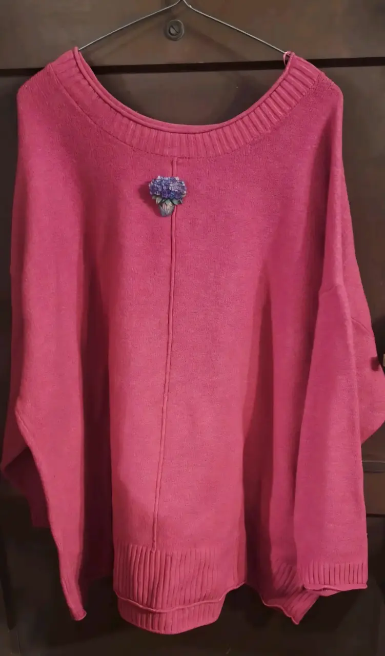 Suéter magenta x̌x̌L - 1