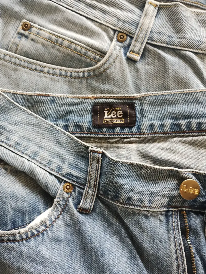 Jeans Lee clásicos azul claro - 1