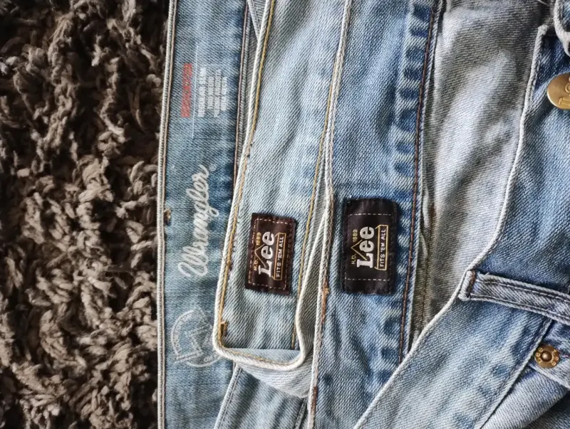 Jeans Lee clásicos azul claro - 3