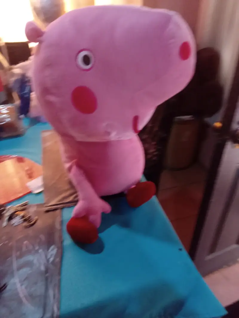 Peluche grande rosado