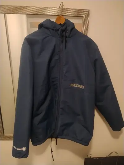 Parka azul con capucha Gravity - miniatura 1