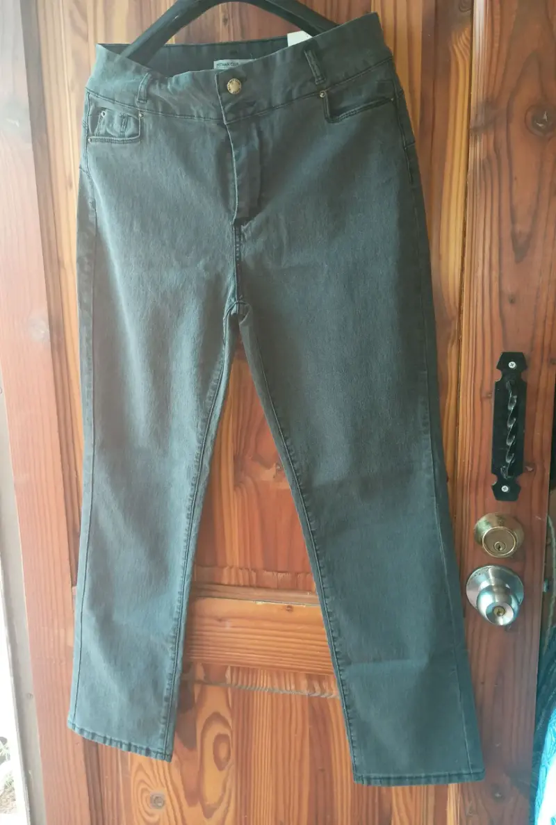 Jeans gris mujer - 2