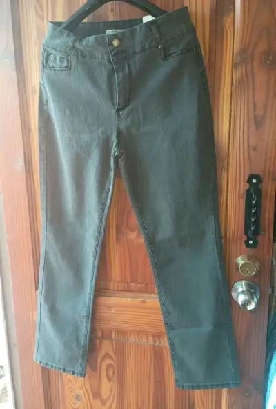 Jeans gris  mujer - miniatura 2