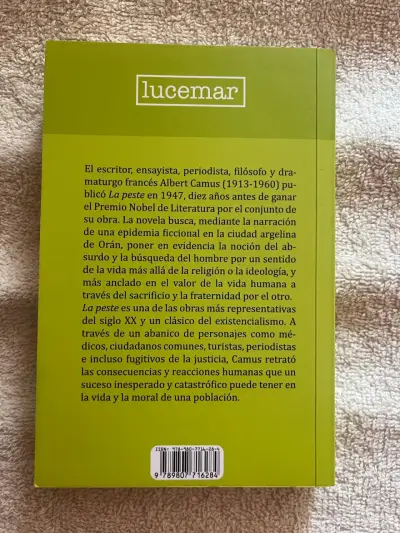 Libro 'La peste' Albert Camus - miniatura 2