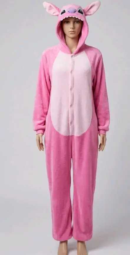 Pijama enterizo rosa - 1
