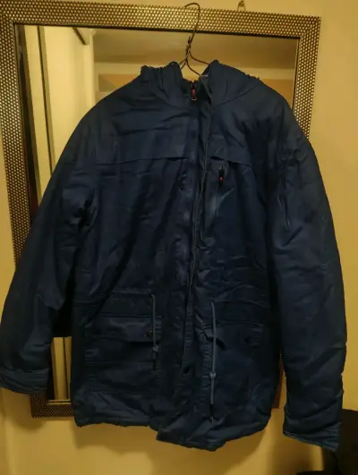 Parka azul con capucha Eckō - miniatura 1