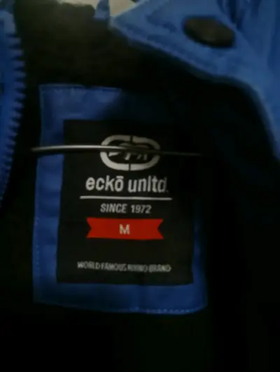 Parka azul con capucha Eckō - miniatura 4