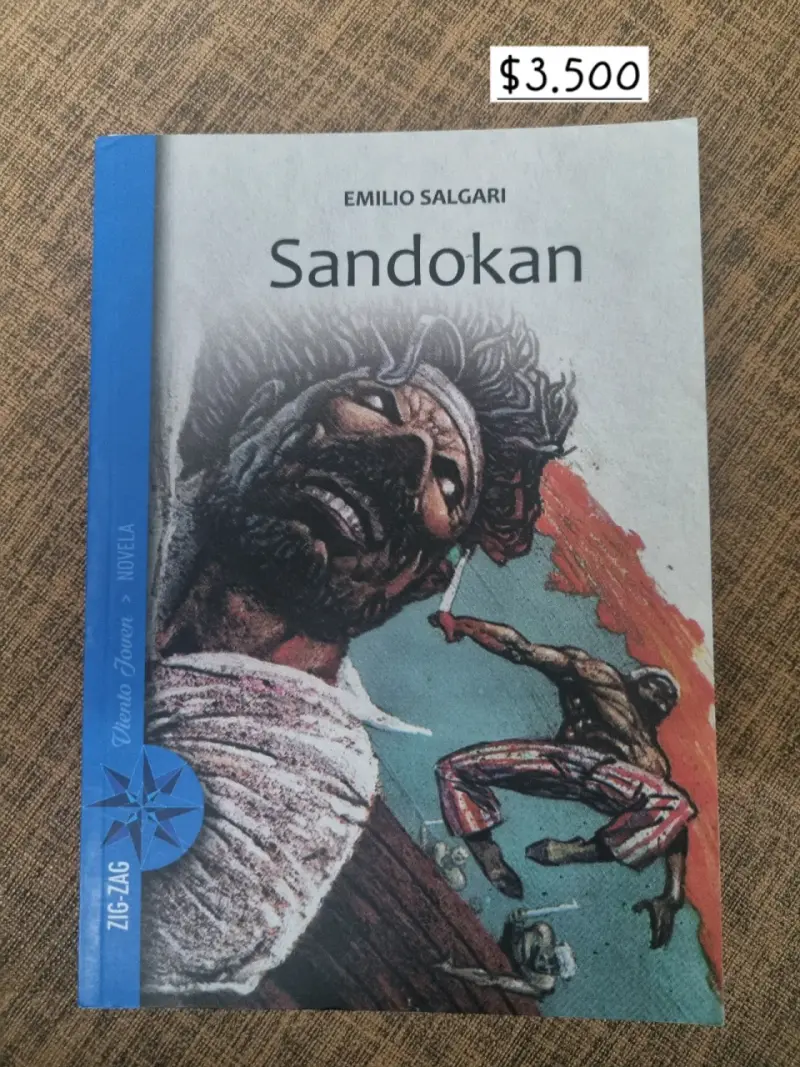 Libro Sandokán Emilio Salgari