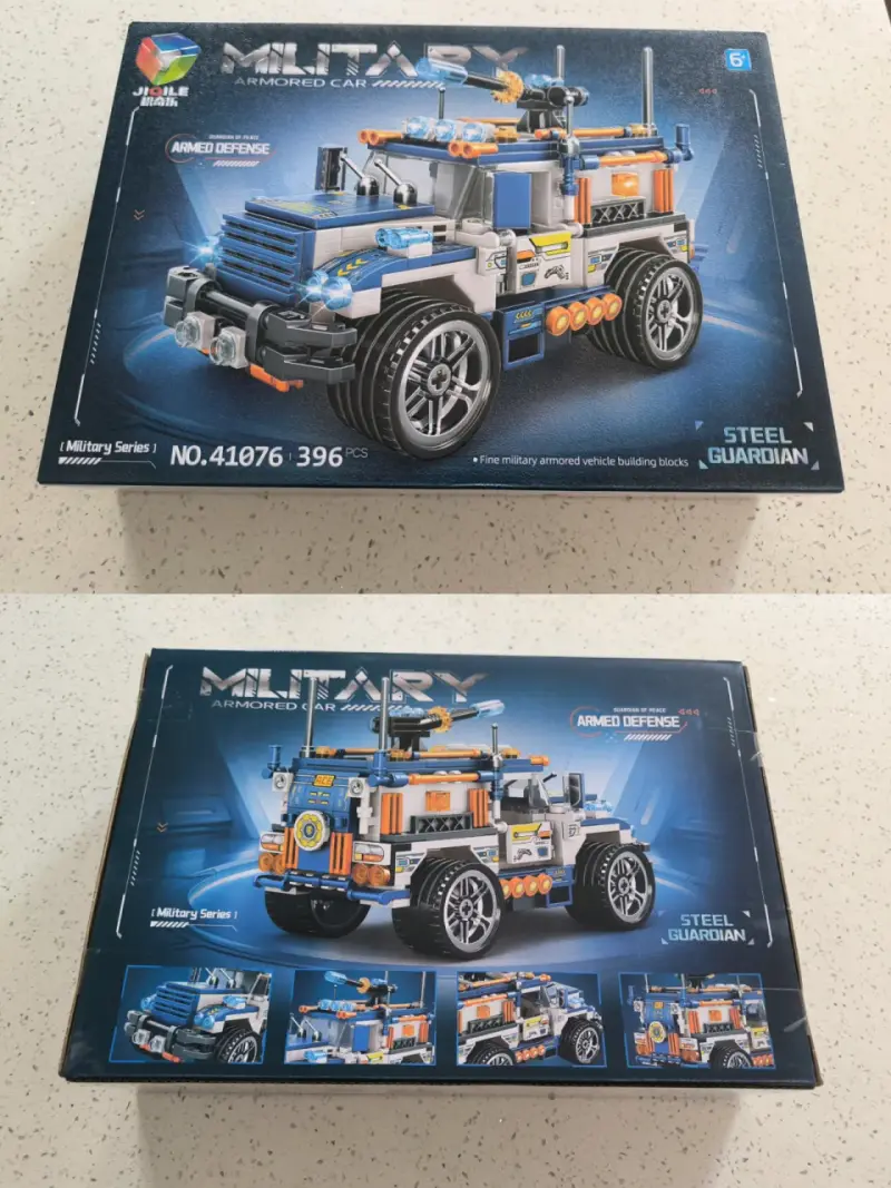 Set de bloques carro armado - 1
