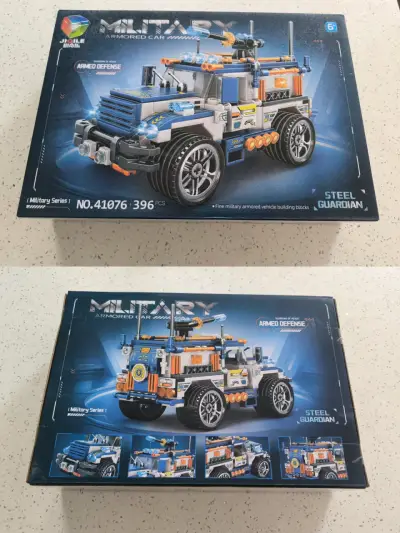 Set de bloques carro armado - miniatura 1