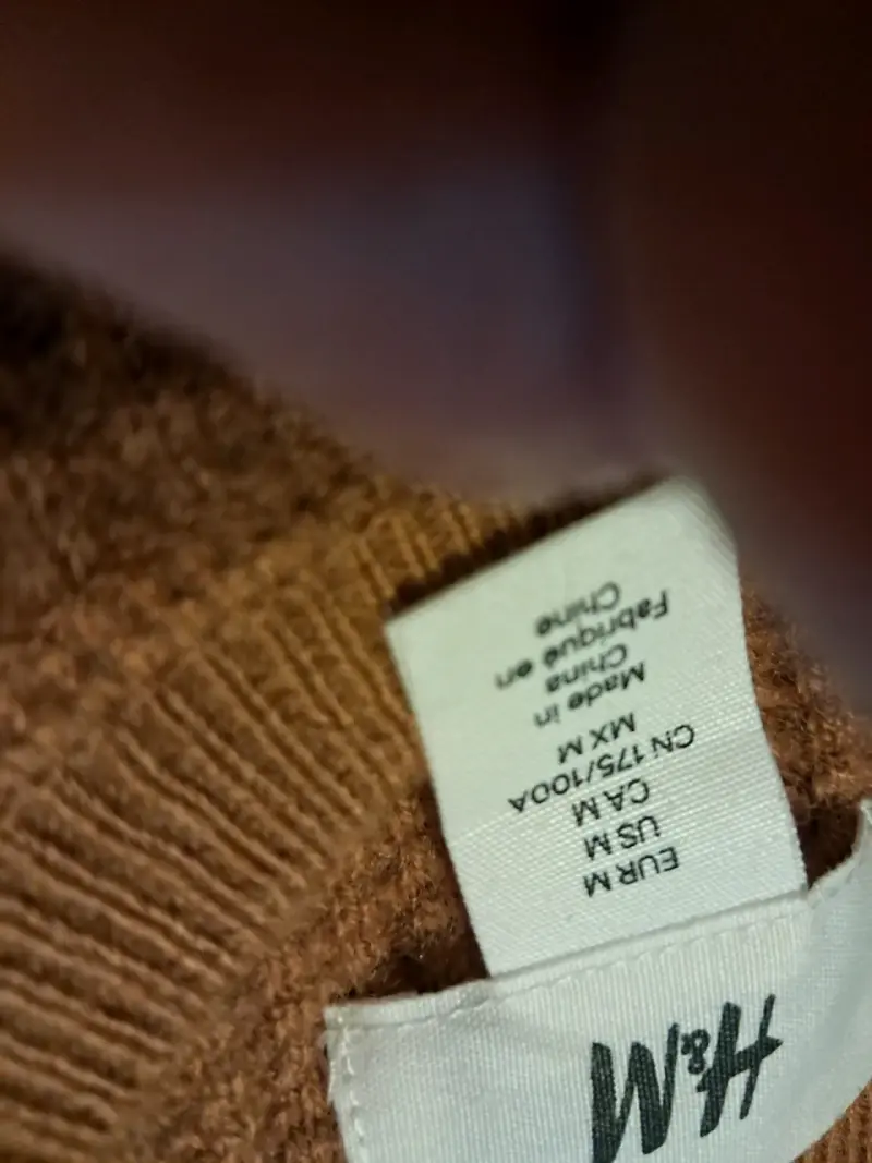 Sweater marrón H&M para hombre - 2