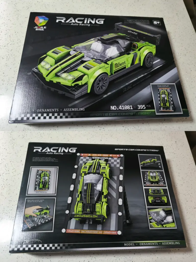 Set de bloques carro armado - 3